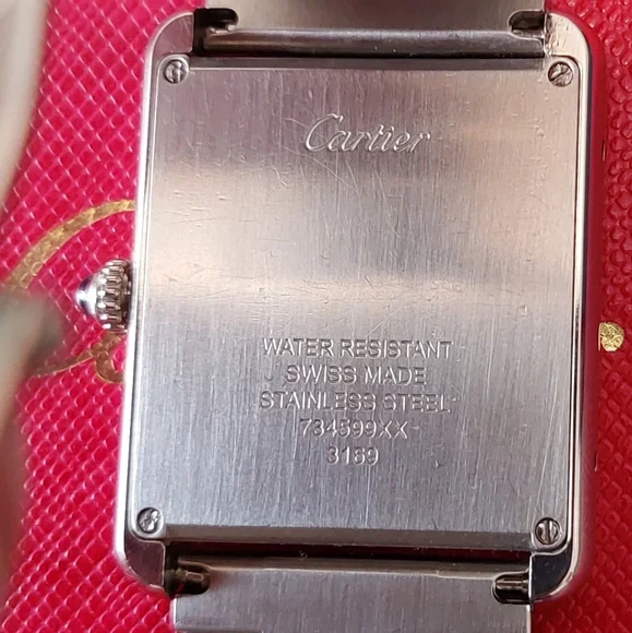 Cartier Tank Solo Large Stainless Steel Watch - Picture 6 of 10